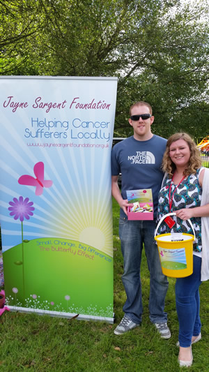 volunteer fundraisers for jayne sargent foundation